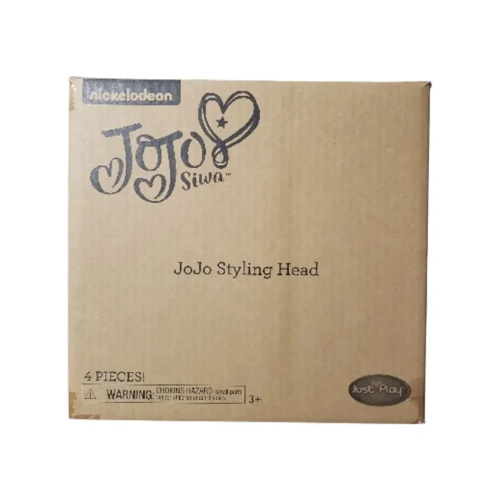 Jojo Siwa 4 Piece Styling‎ Head Playset Includes Brush And Bows New In Box